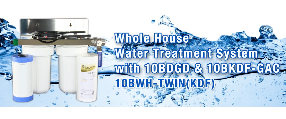 Pentair whole house water treatment system