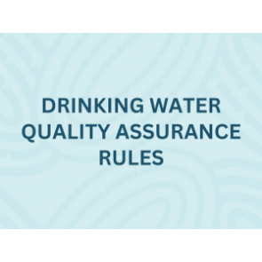 Changes to Drinking Water QA Rules