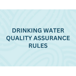 Changes to Drinking Water QA Rules