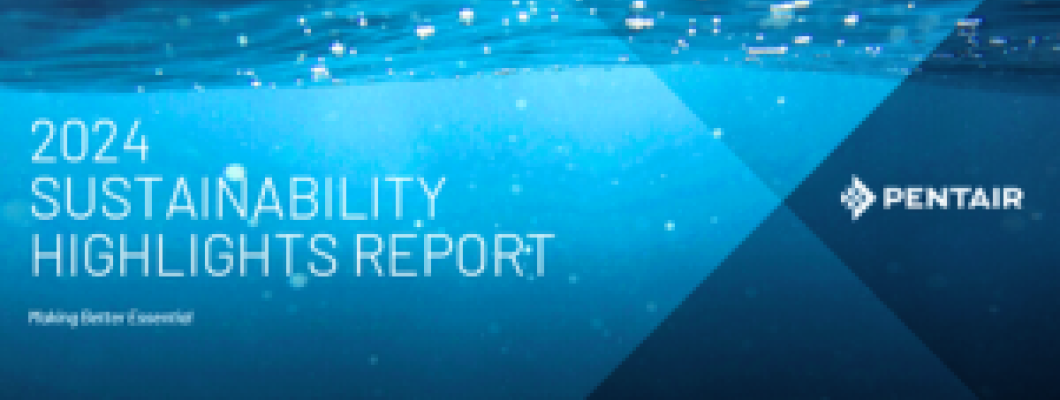Pentair Sets the Standard in Corporate Sustainability for 2024 Pentair Sets the Standard in Corporate Sustainability for 2024
