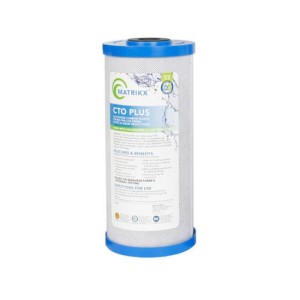MATRIKX® 10" Big CTO Carbon Cartridge 1 Micron (10" x 4½")