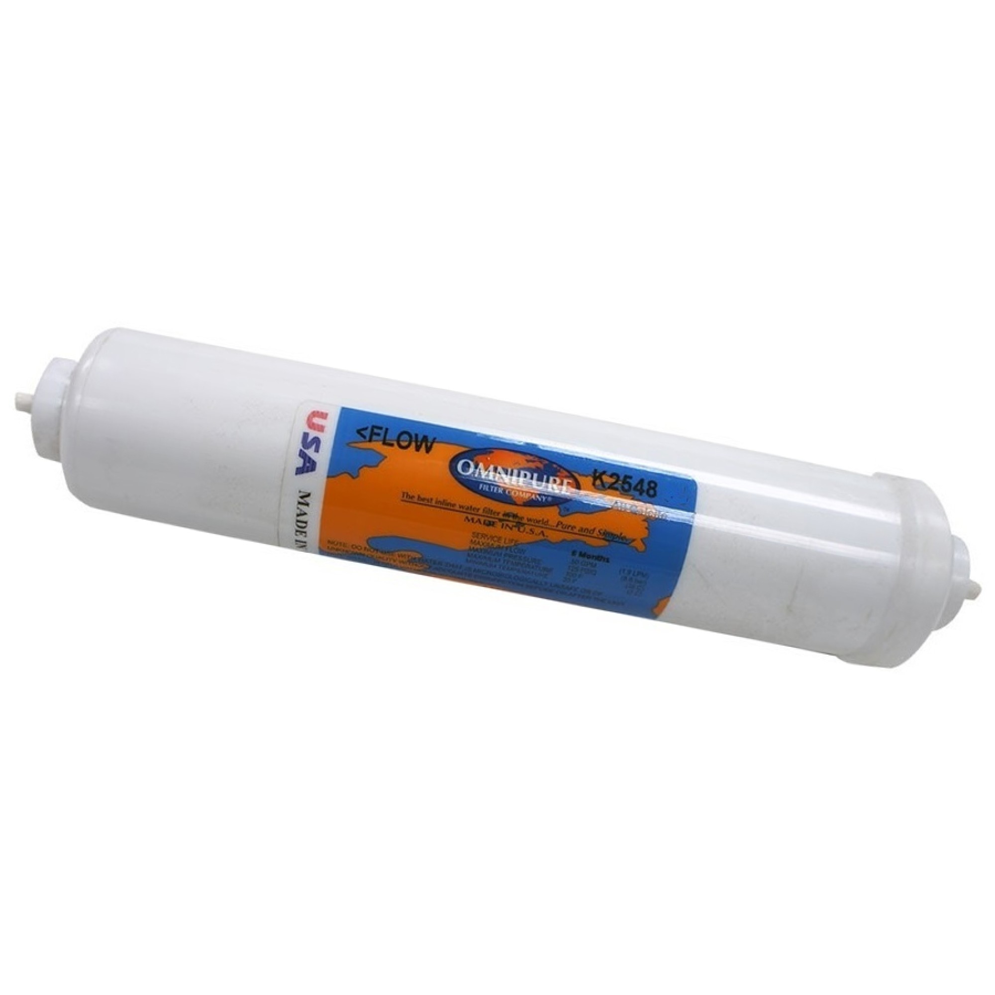 K2548, K2548JJ, CALCITE FILTER, INLINE FILTER