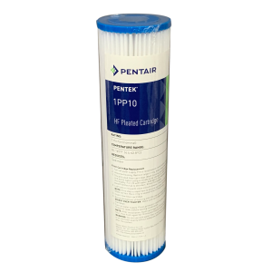 10" Standard Polypleated Filter Cartridge 1 Micron (10" x 2½")