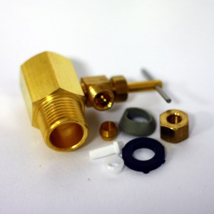Plumbers Delight Take-off Valve - SV5 (1/2" BSP MF) w 1/4" take-off