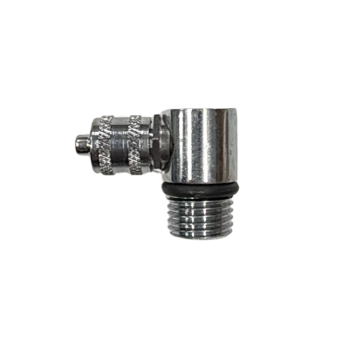 Chrome Elbow for 1/4 Inch Hose