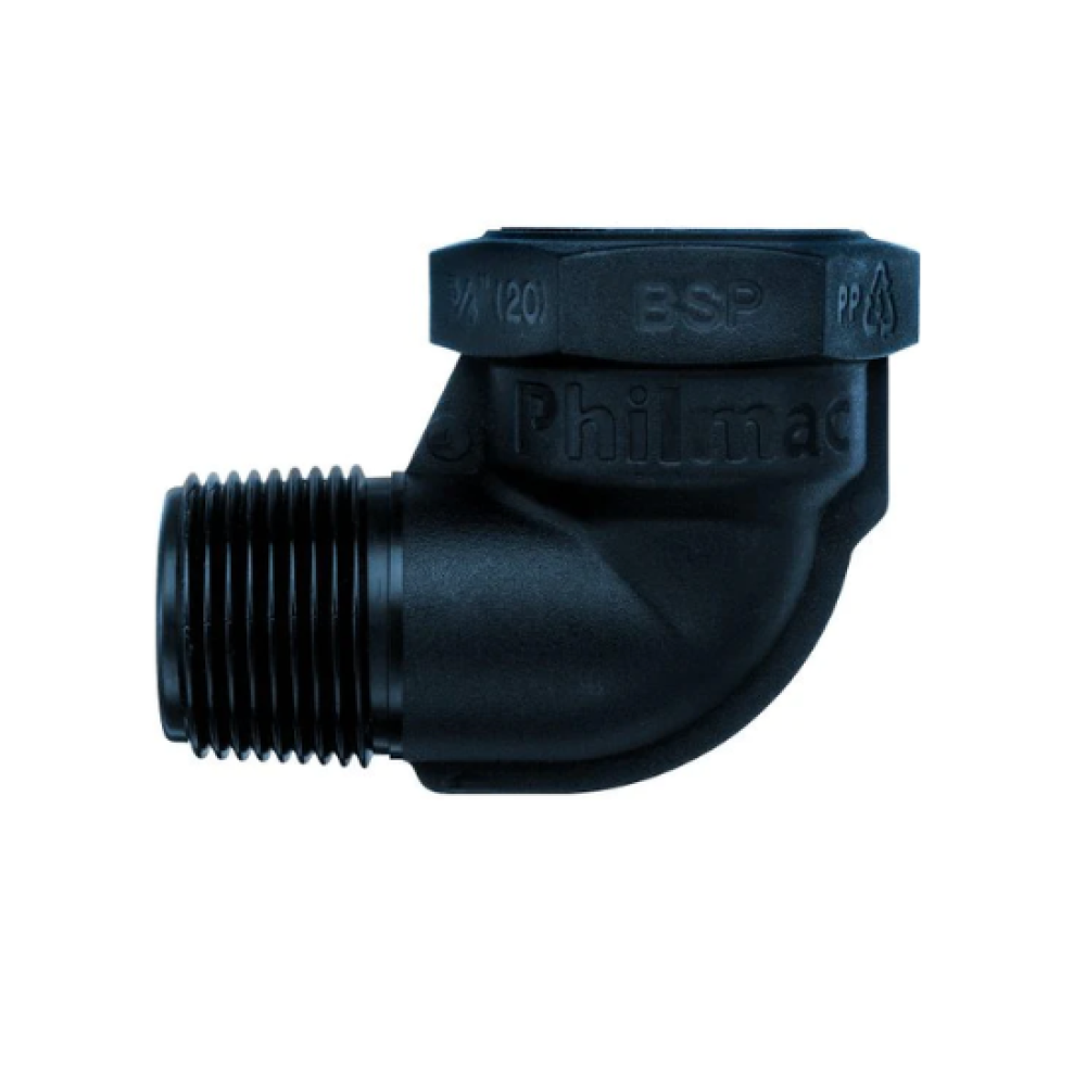Male to Female Threaded Elbow 20mm
