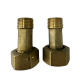 Brass Pipe Fitting ½” Male to ¾” Female | Taylor Purification
