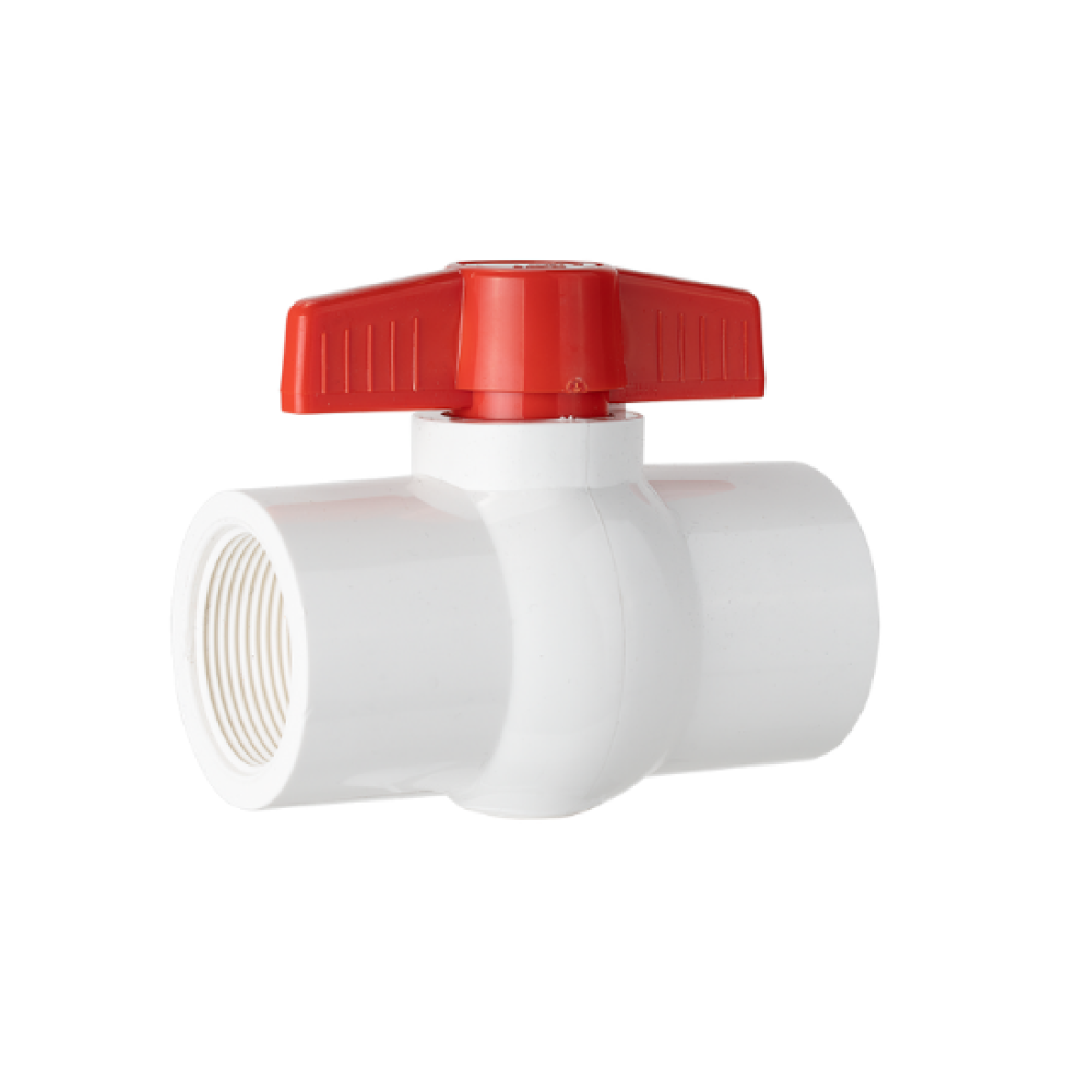 PVC Compact Ball Valve Threaded 40mm 