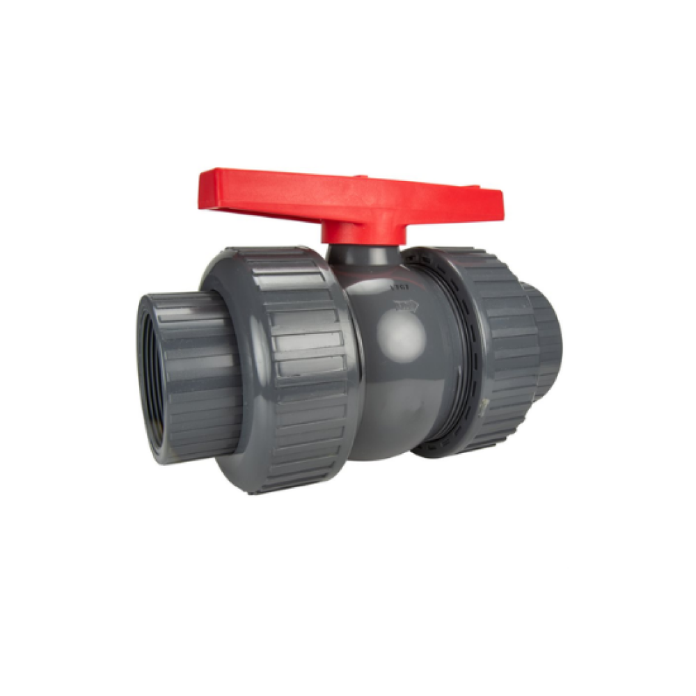 PVC Double Union Ball Valve 25mm