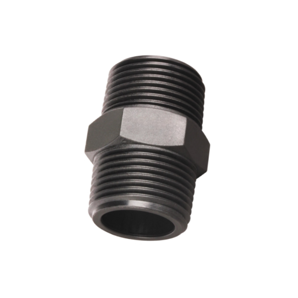 Threaded Hex Nipple 50mm