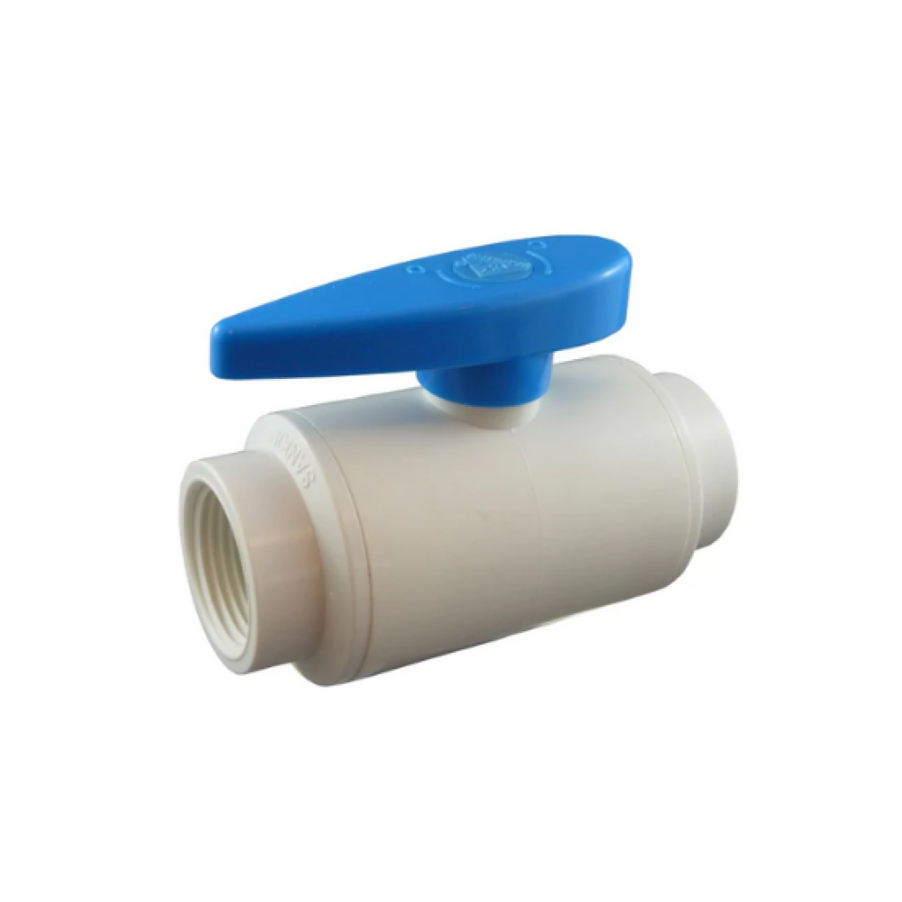 Sanking PVC Ball Valve Female BSP Threaded 15mm | Taylor Purification