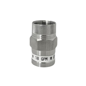 Flow restrictor 18GPM