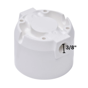 Valved Head For Q Series 60 type (with Shut-off), 3/8" inlet outlet