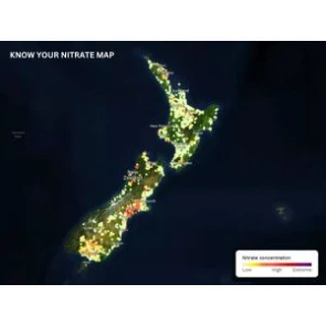 Interactive Nitrates map from Greenpeace