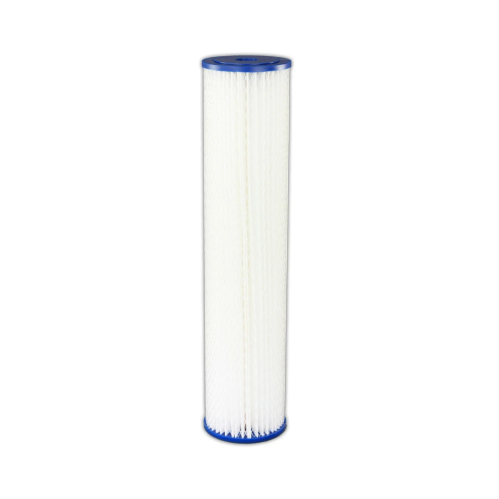 20 Big Polypleated Filter Cartridge 1 Micron, Absolute (20 x 4½)