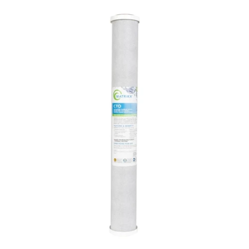 MATRIKX® 20" Slimline CTO Carbon Cartridge 5 Micron (20" x 2½")   
