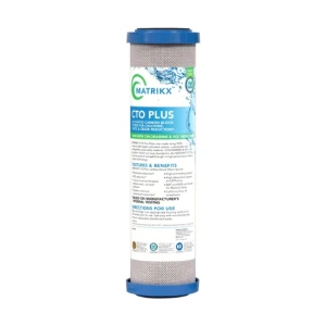 MATRIKX® 10" Carbon CTO Cartridge 1 Micron (10" x 2½")