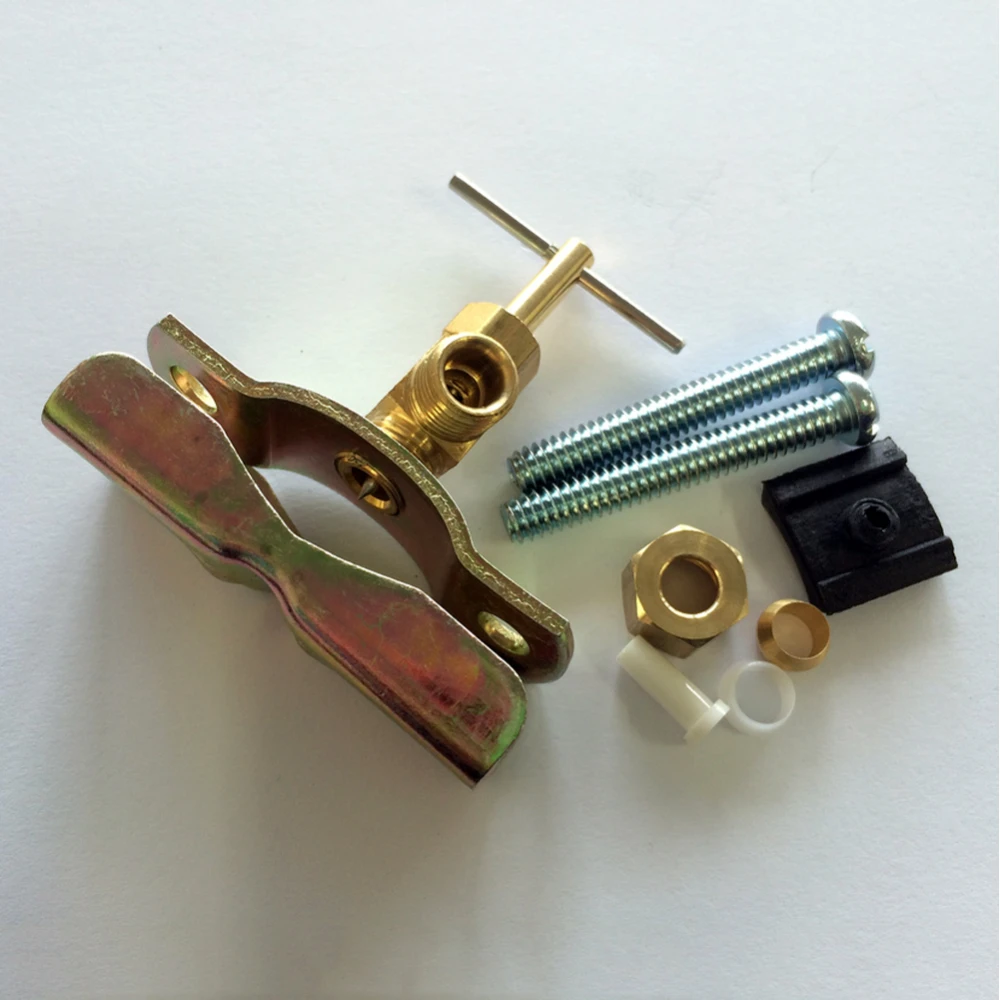 SV3 Saddle Valve - Parallel (Used with Metal Piping) | Taylor Purification