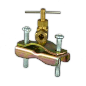 SV3 Saddle Valve - Parallel (Used with Metal Piping) w 1/4" take-off