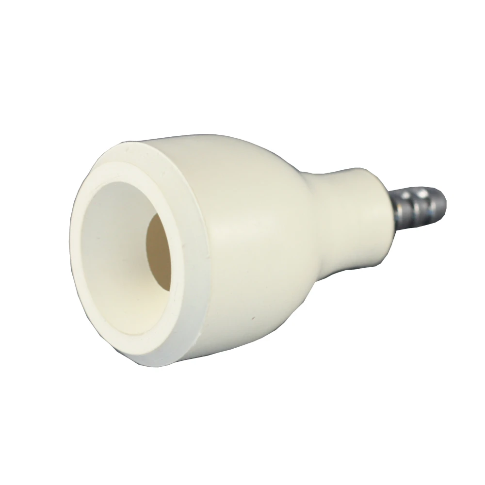 Large universal rubber with spigot | Taylor Purification