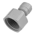 AFABCF - Female Adapter BSP(P) Thread [Cone Type]