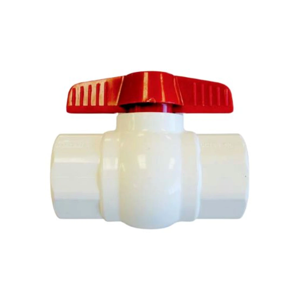 PVC Compact Ball Valve Female Glue Socket DN50 | Taylor Purification