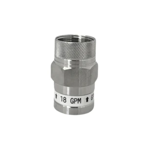Flow restrictor 18GPM