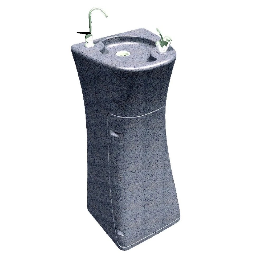 RM33GF - Free standing inline bubbler | Taylor Purification