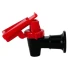 Black Glacier Water Cooler Tap - Red