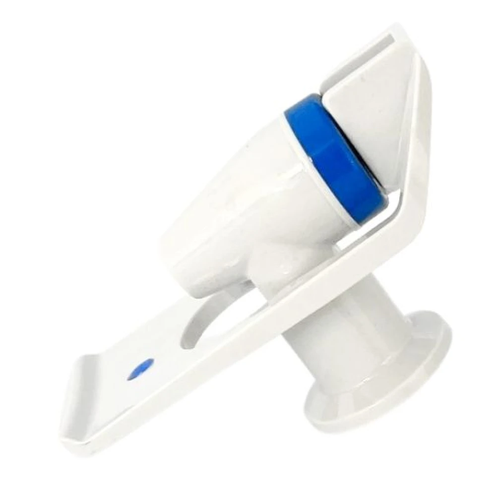 White 19 Series Water Cooler Tap - Blue | Taylor Purification