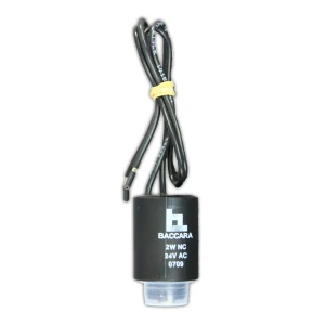 Normally Closed (NC) 24VAC (2 way) solenoid coil Baccara