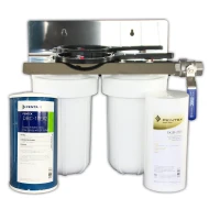 Assembled Whole House Twin Jumbo System with 10BDGDPA and  10BKDF-GAC (TOWN WATER)