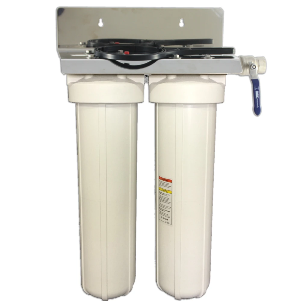 Assembled Whole House Twin Jumbo System- NO Cartridge | Taylor Purification