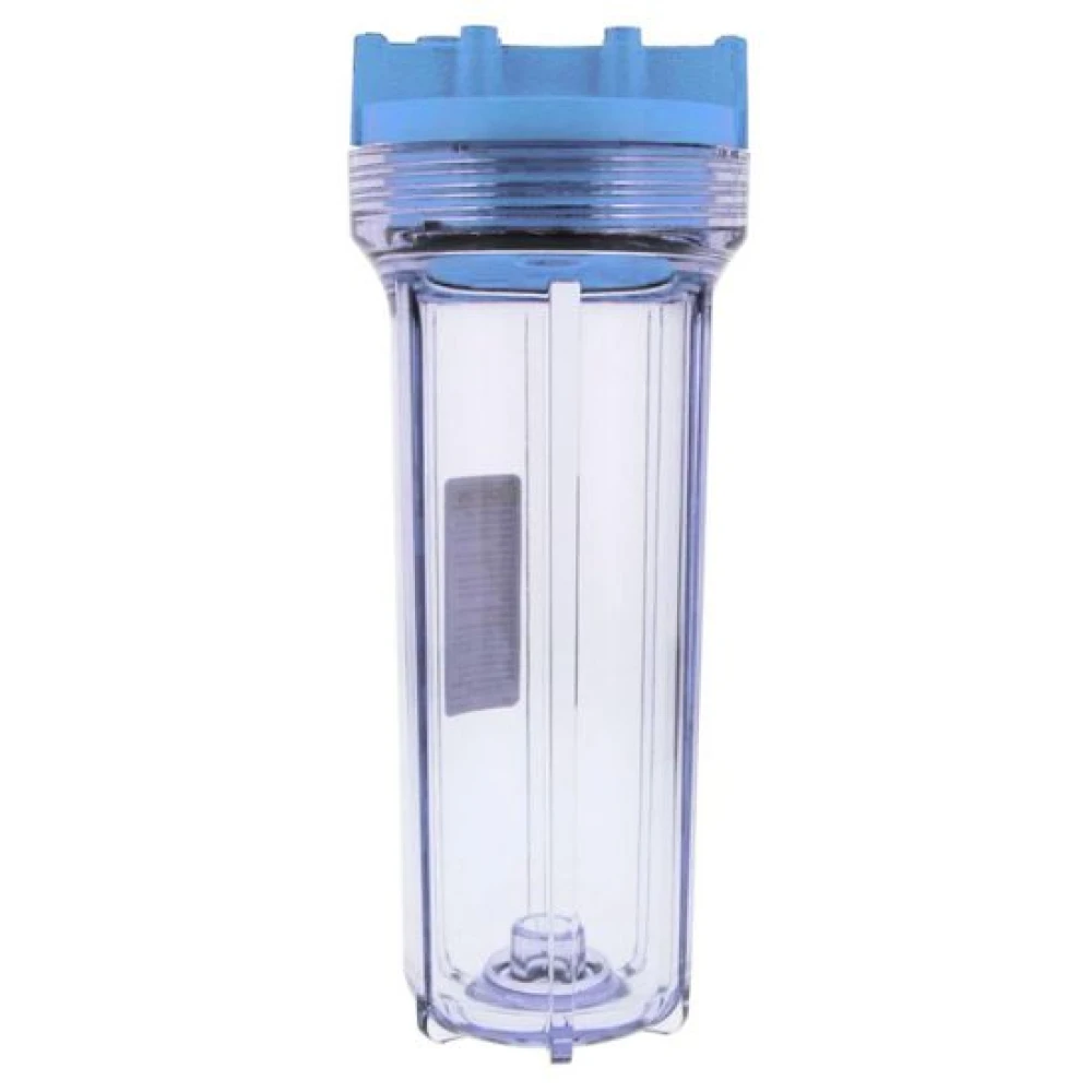 10” Clear housing with ½” ports | Taylor Purification