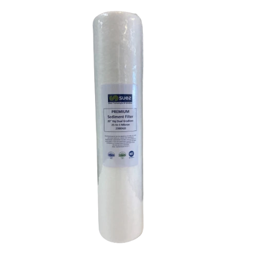 GE Suez 20" Big Dual Gradient Density Cartridge 25 Micron -1Micron (20" x 4½")