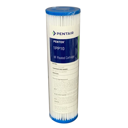 10" Standard Polypleated Filter Cartridge 1 Micron (10" x 2½")