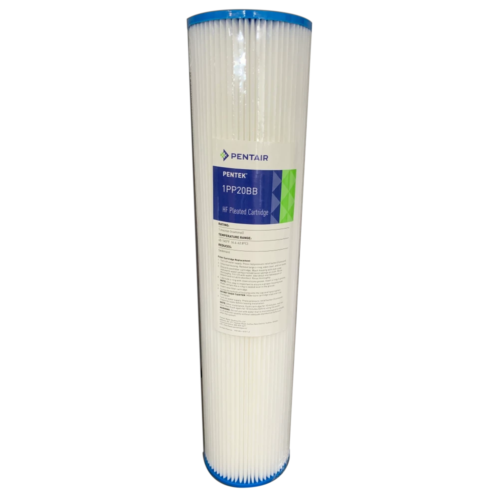 20 Big Polypleated Filter Cartridge  1 Micron (20 x 4½) | Taylor Purification