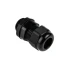 Black Cable Gland Connector 3 x 6.5mm