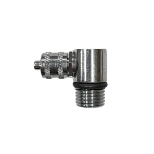Chrome Elbow for 1/4 Inch Hose