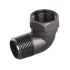 Male to Female Threaded Elbow 15mm