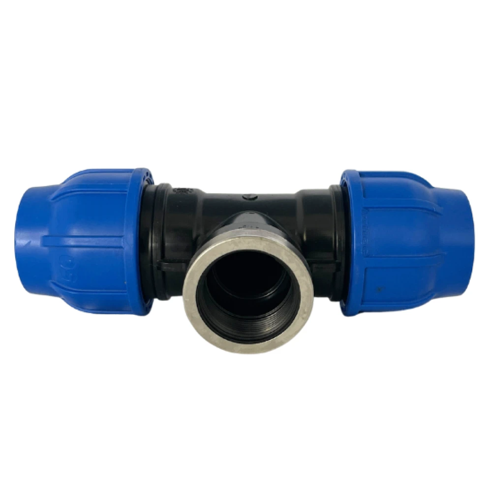 Medium Density Female Tee 50 x 50mm BSP | Taylor Purification