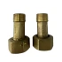 Brass Pipe Fitting ½” Male to ¾” Female