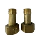Brass Pipe Fitting ½” Male to ¾” Female | Taylor Purification