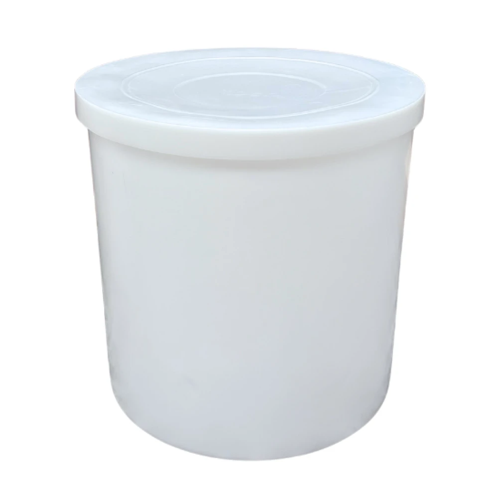 550L Brine Tank With Lid - Natural | Taylor Purification