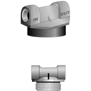 Inlet/Outlet 890 enclosure for PW tanks