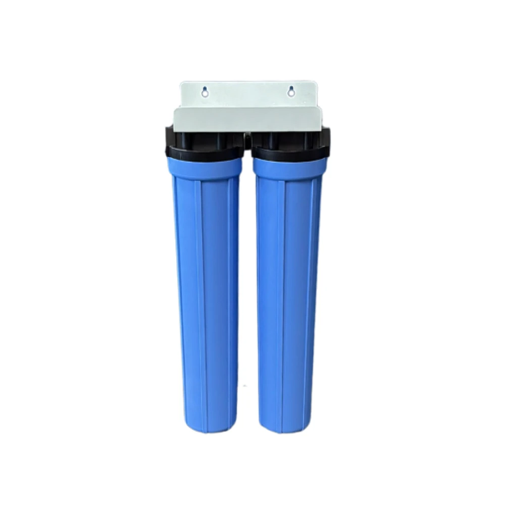 Assembled 20 Inch Twin System - No Filter Cartridges | Taylor Purification