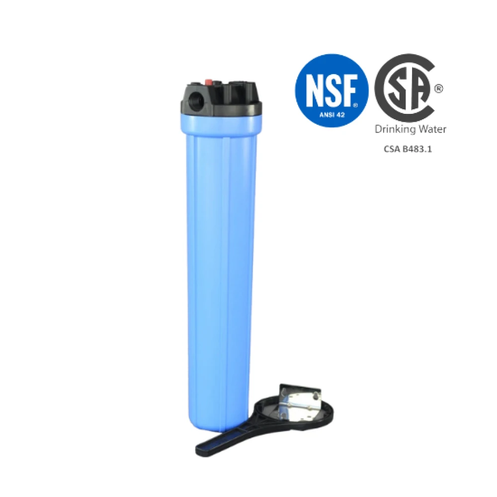 20 Pentek Slimline Housing, 3/4 ports with Bracket and Spanner | Taylor Purification